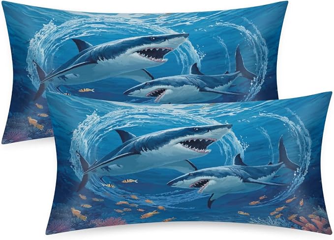 Ocean Shark Swimming