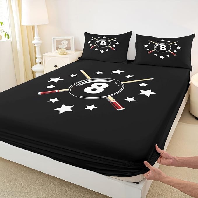 Billiard Black White