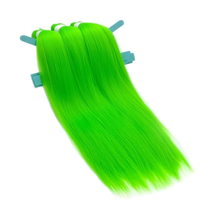 2 Green Braiding Hair 3 Packs