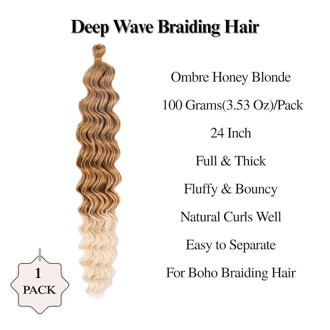 B - Medium - Honey Blonde to Blonde - N27/613#