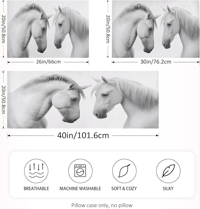 Beautiful White Horse