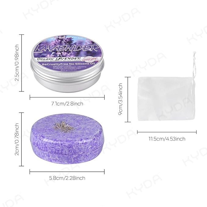 Lavender, 3pcs