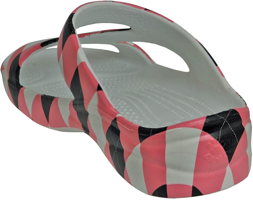 Pink and Black Tile