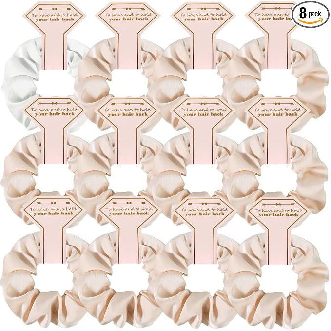 12PCS White & Beige