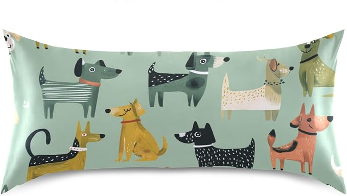 Mint Green Many Dogs