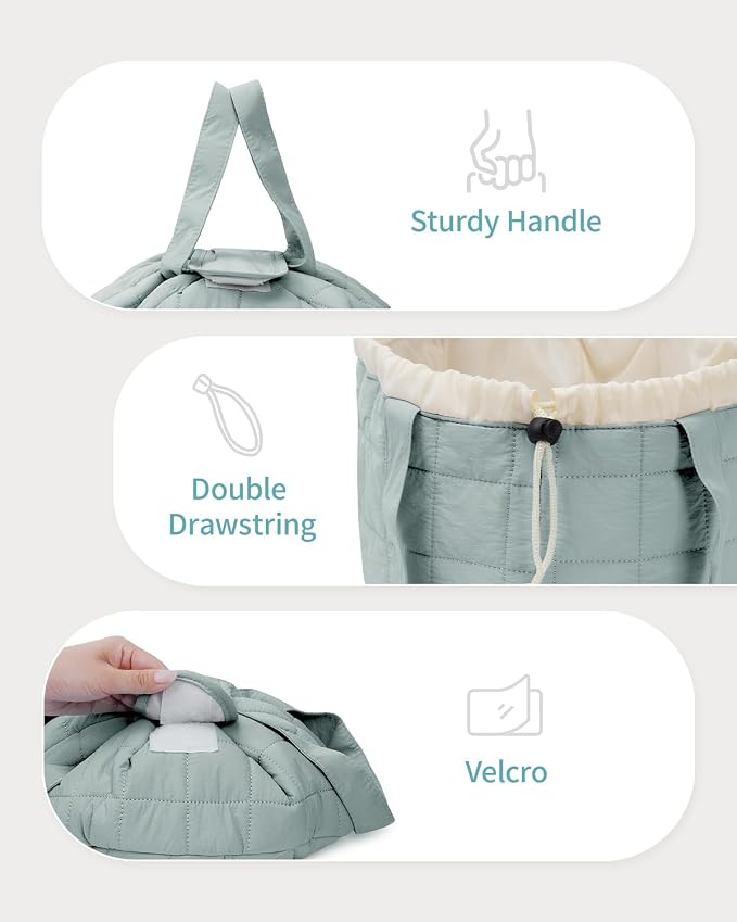 B-Quilted Sage Green