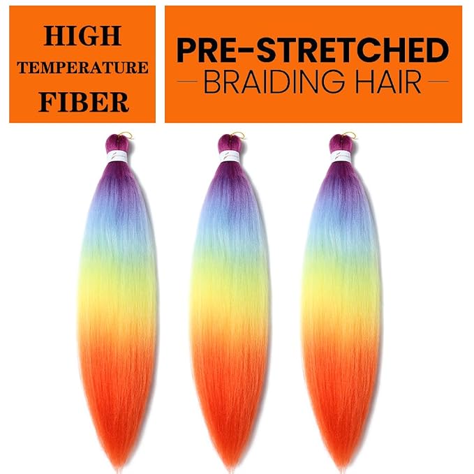 Purple-Light Blue-Yellow-Orange