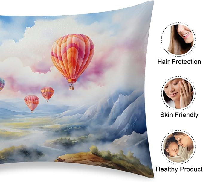 Hot Air Balloon Mountain