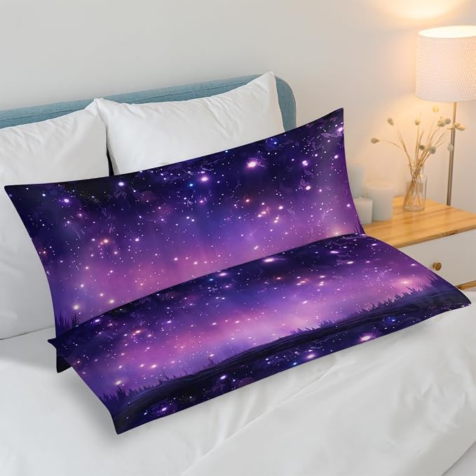 Purple Galaxy Night