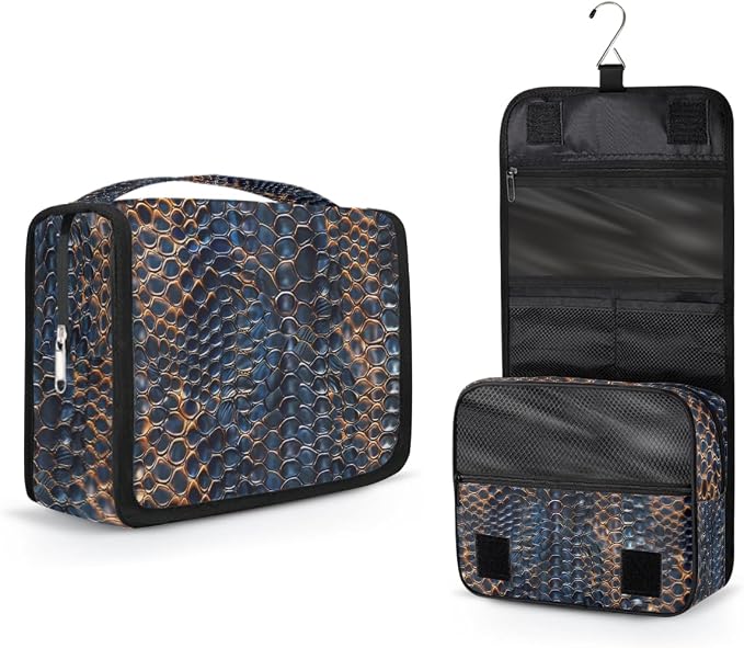 A Snakeskin Blue Brown