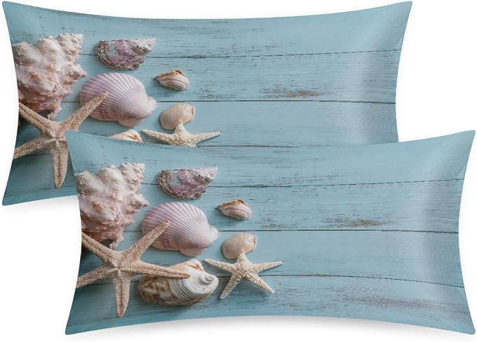 Seashells Starfish Wooden