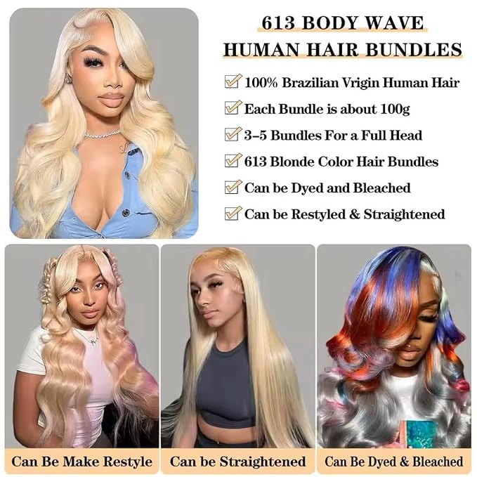 613 Body Wave Bundles