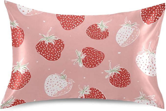 Pink and Red Strawberry