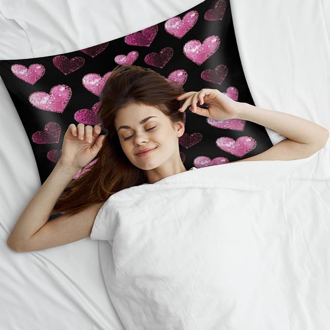 Pink Black Heart