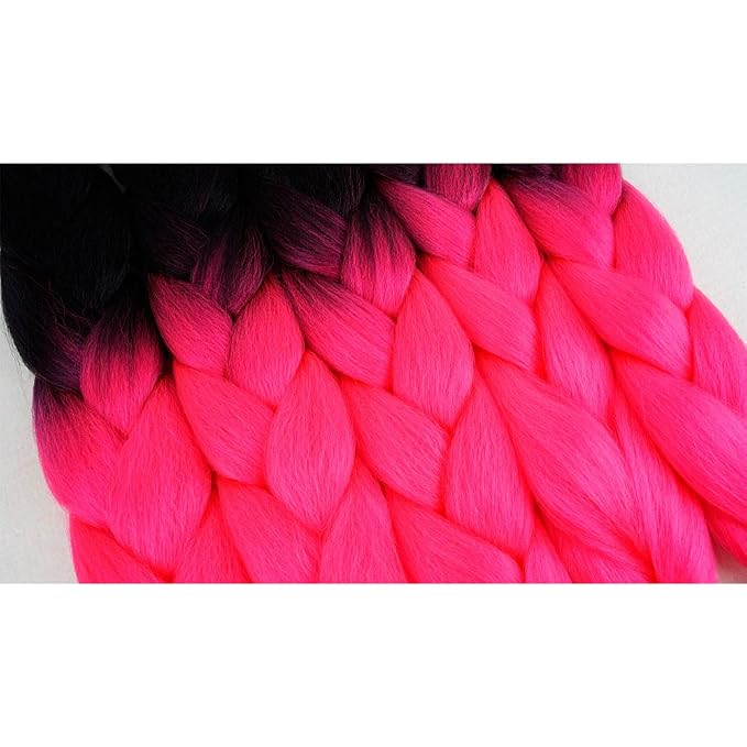 #B3 Black to Hot Pink