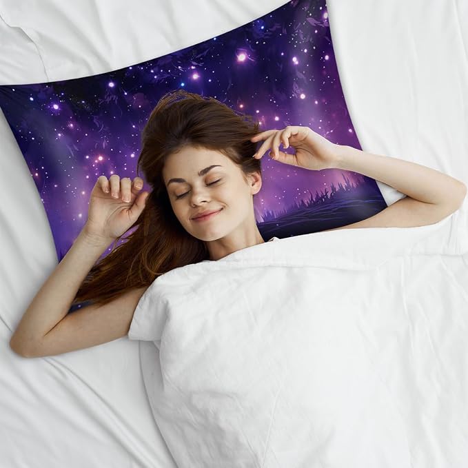 Purple Galaxy Night