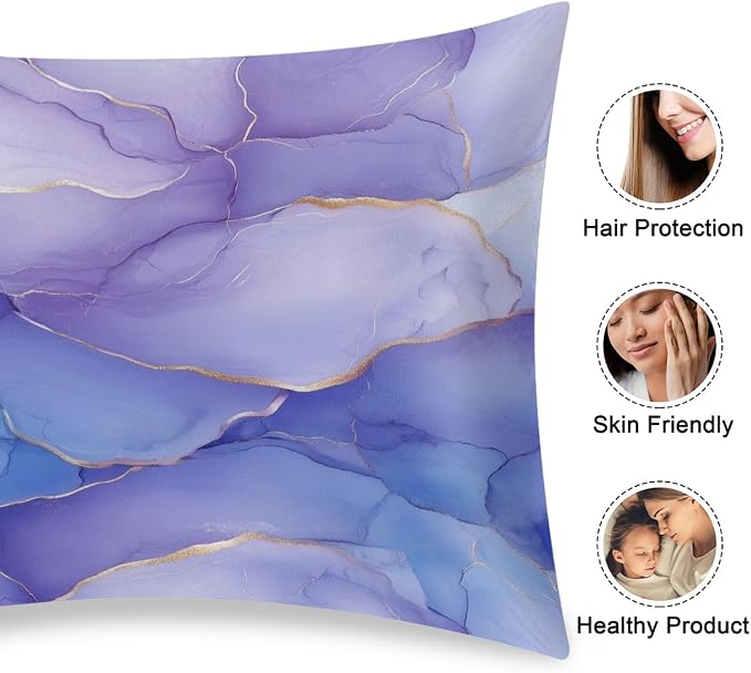 Marble With Lavender Blue