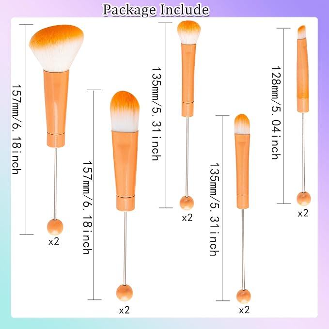 brushes orange