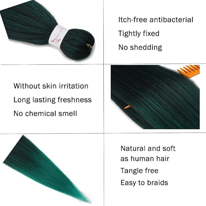 mixed black & green