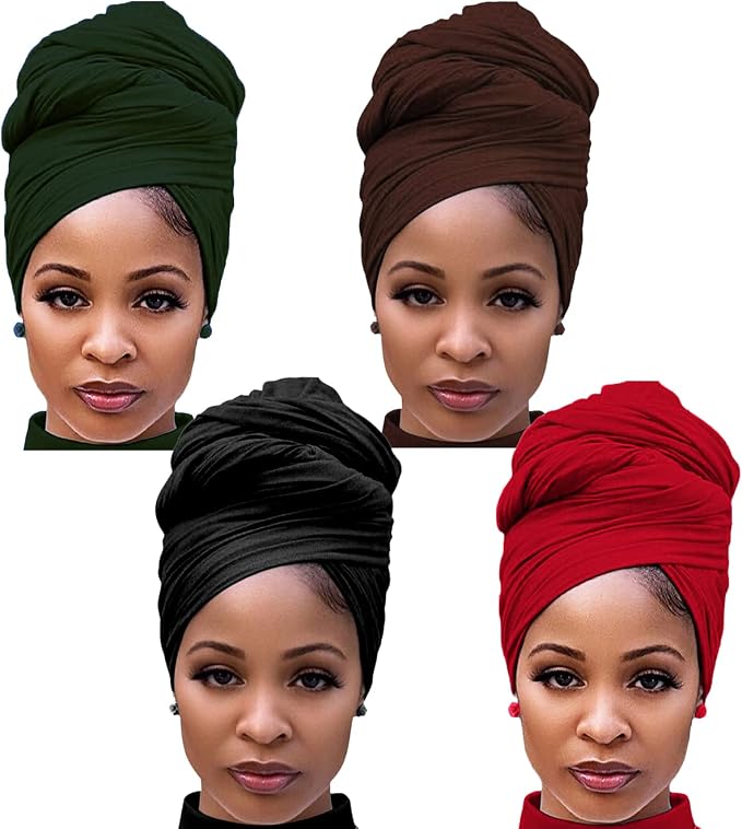 4pcs-black&dark_green&brown&wine_red