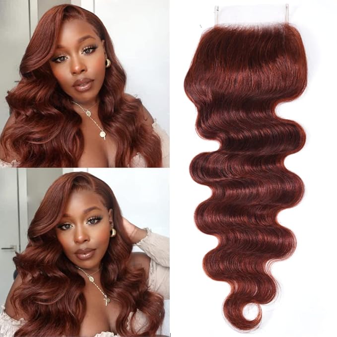 Brown Reddish Closure
