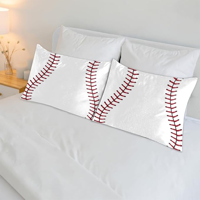 A05:white Red Sport Baseball