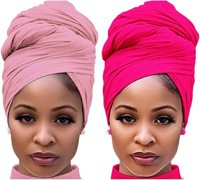 2pcs-pink and Deep Pink