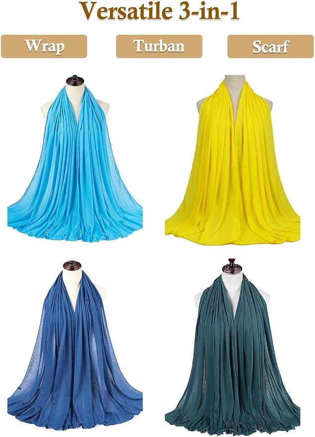 4-sky Blue&green&yellow&denim Blue