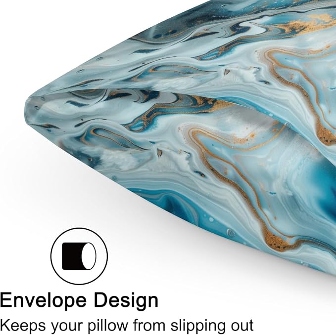 Blue Gold Marble