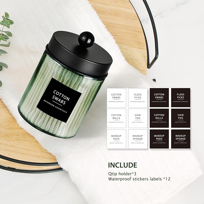 Jar Sage Green/Lid Black