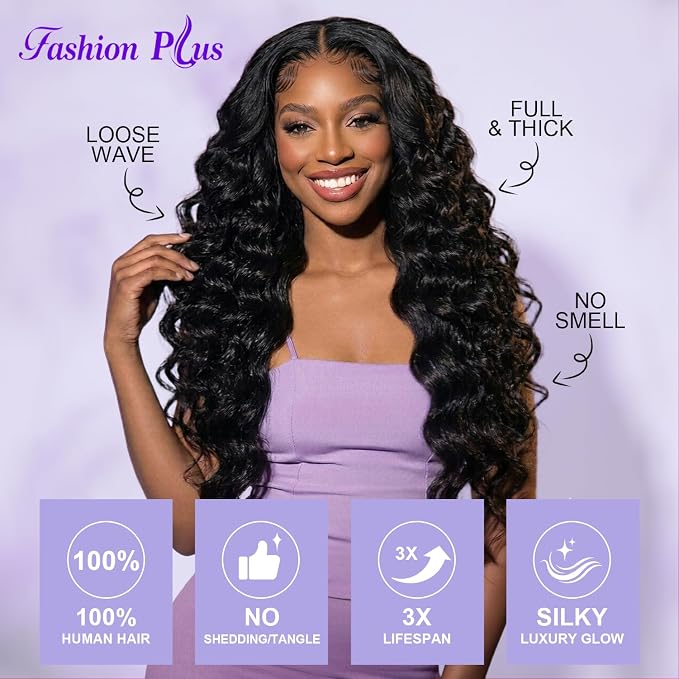 Loose Deep Wave Bundles Natural Color
