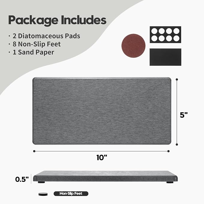 2 Pack - Charcoal Gray