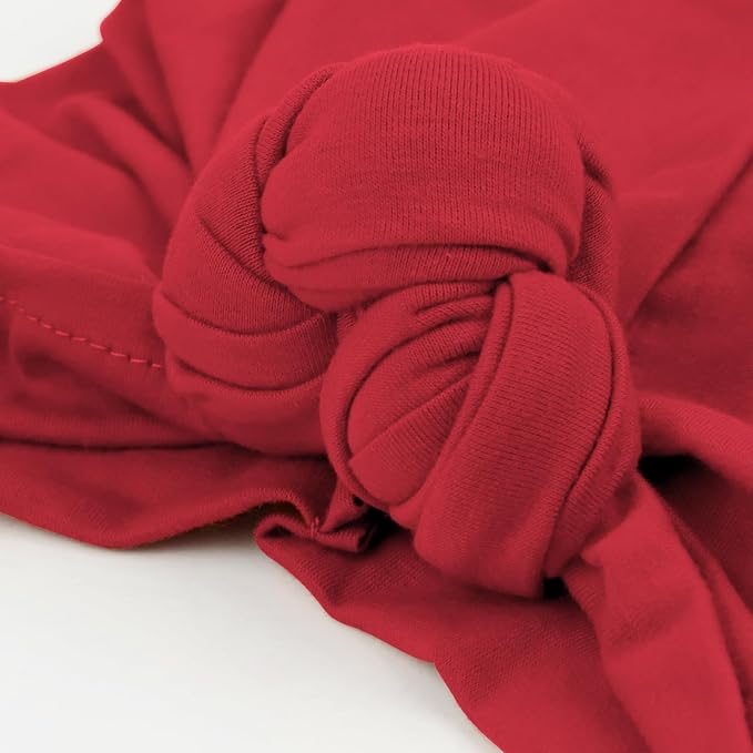 5 Pack Knotted : Black, Grey, Red, Pink, Khaki