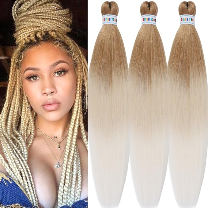 Brown Blonde Ombre Braiding Hair
