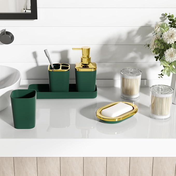 Dark Green and Gold