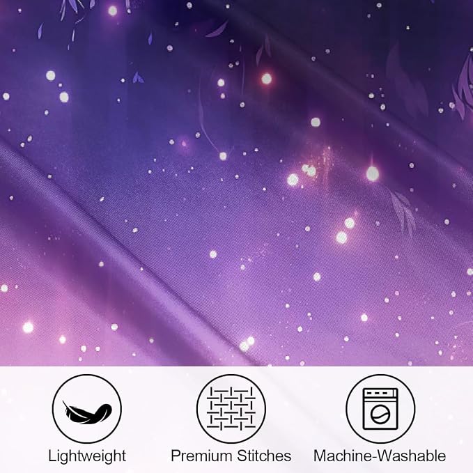 Purple Galaxy Night