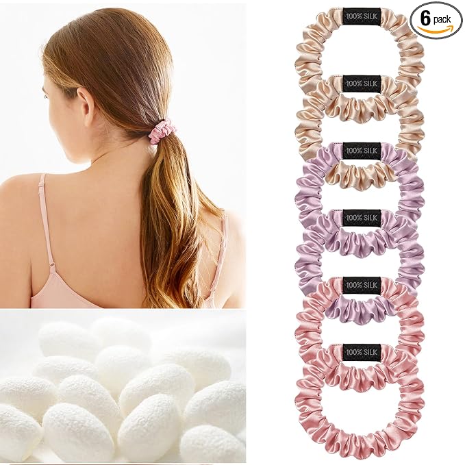 6pcs-Beige/Light Purple/Pink