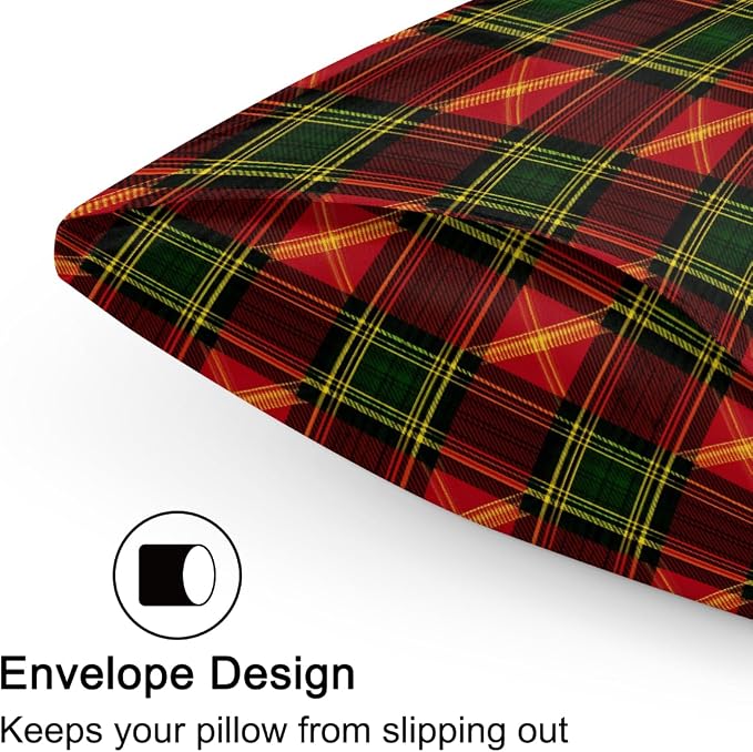 Red Green Black Tartan