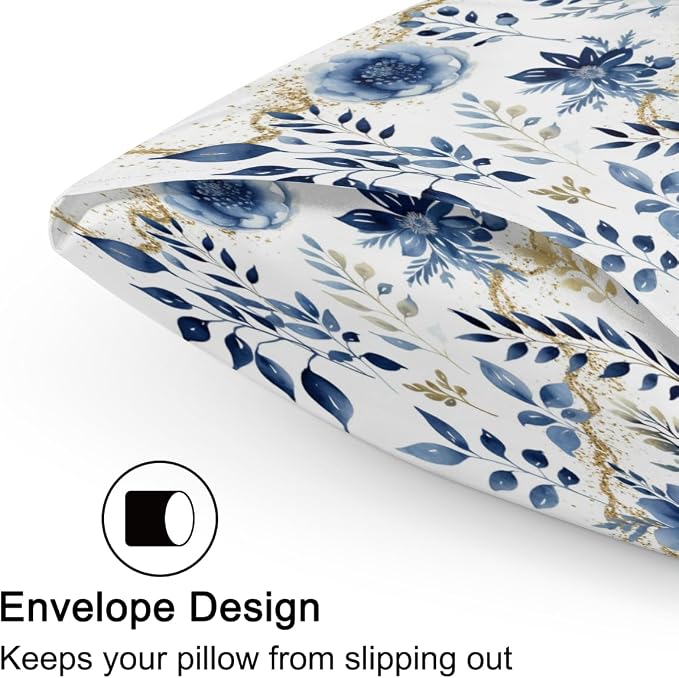 Blue Flower Leaf