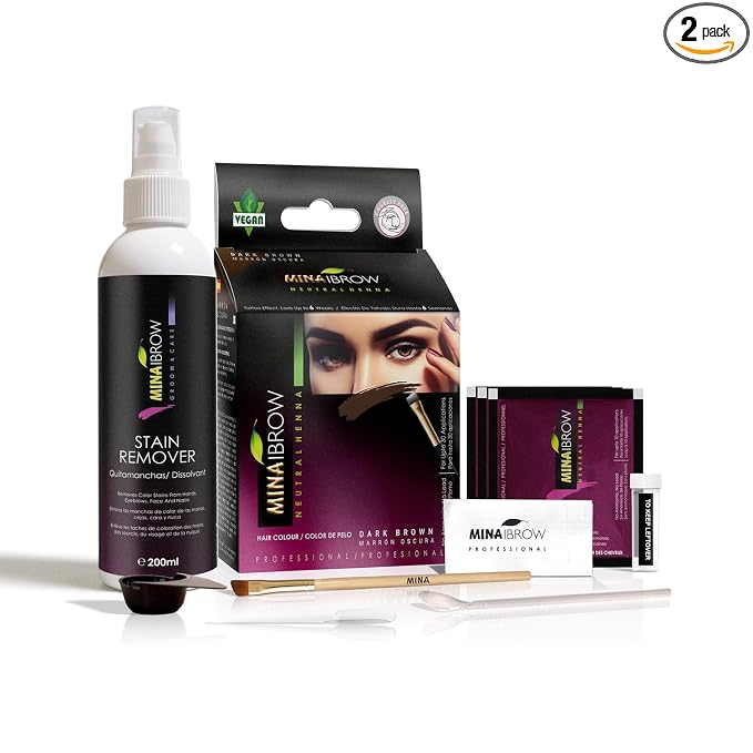 Dark Brown + Stain remover