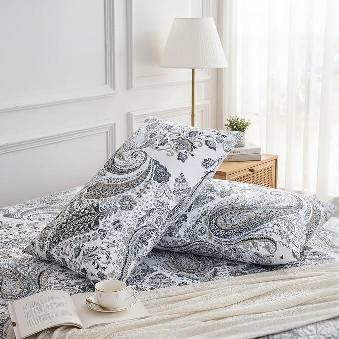 Grey Paisley