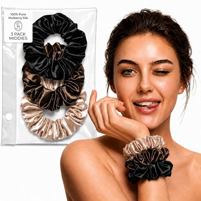 3pc Middies Black - Nude Champagne - Espresso