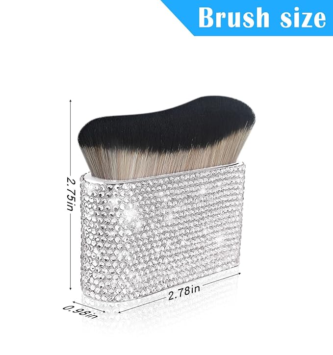 STSB24-square white rhinestone