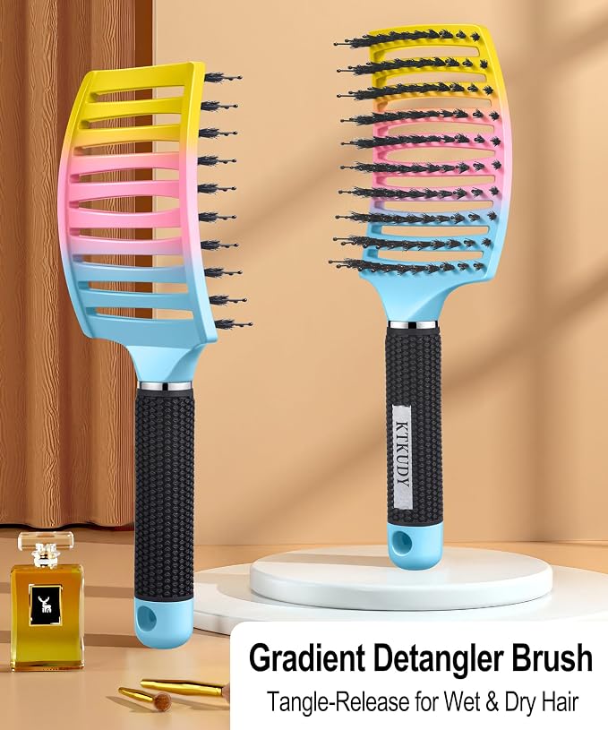 Blue-Pink-Yellow Gradient