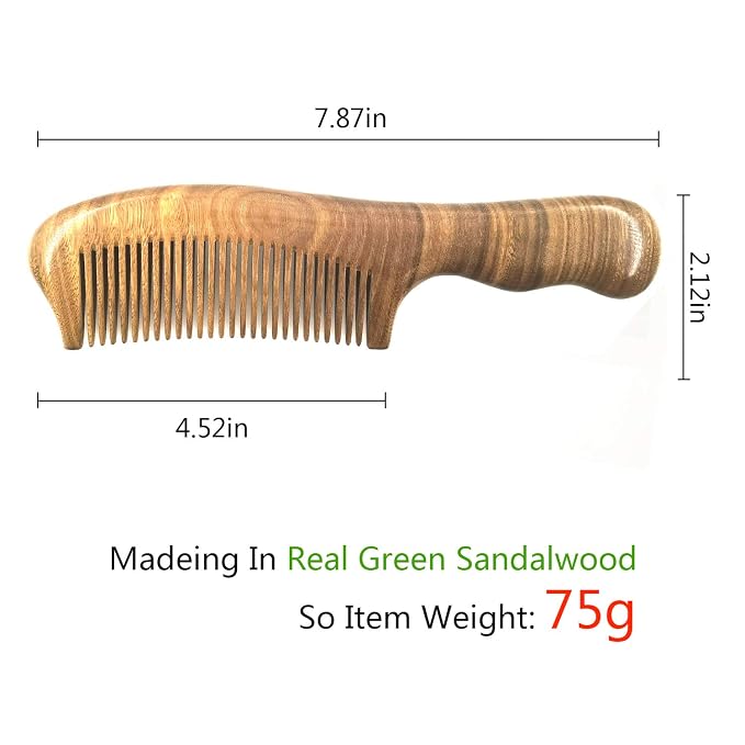 Colombia Green Sandalwood Fine Tooth