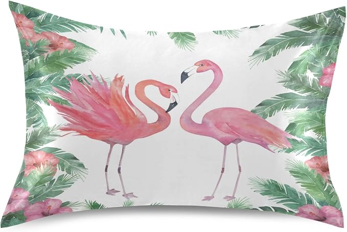Tropical Palm Tree Flamingo