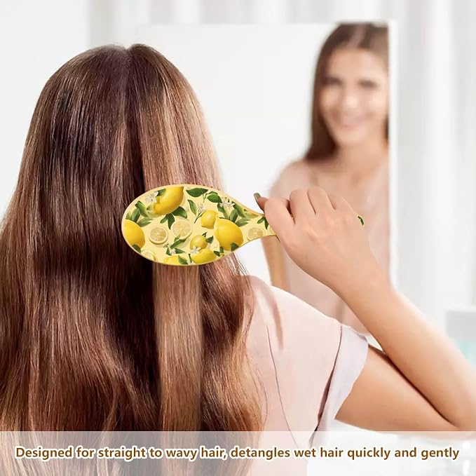 Fresh Yellow Floral Lemons