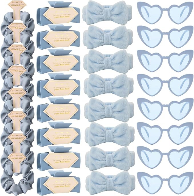 Dusty Blue Headband 32pcs
