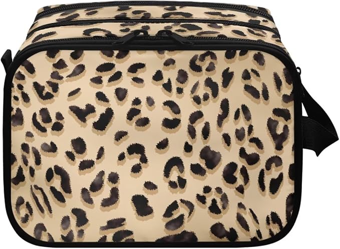 Brown Leopard Print