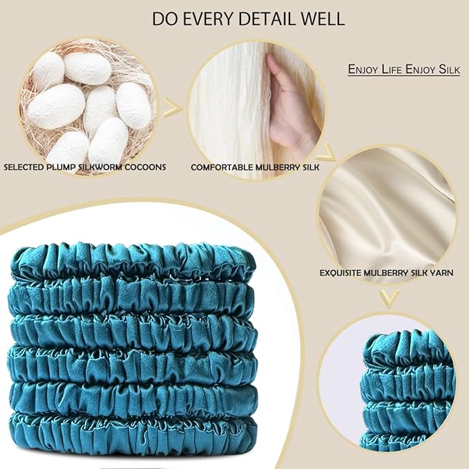 6PCS（Peacock Blue）